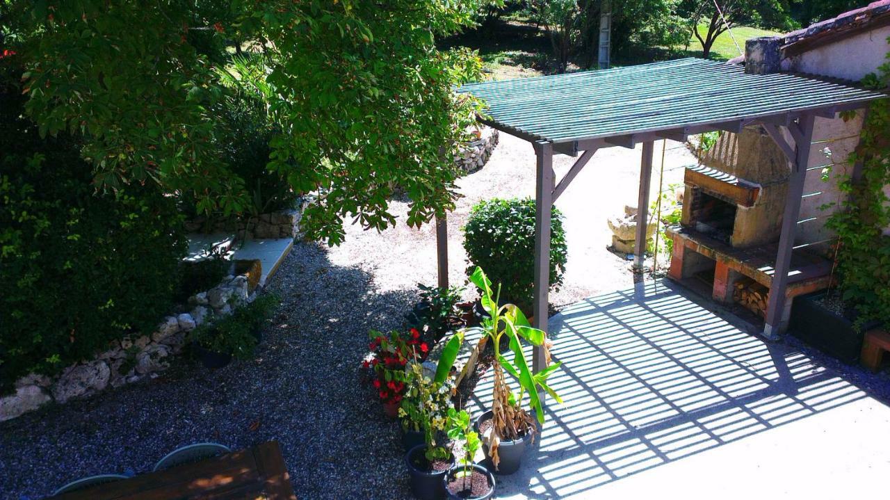 Au Garcin Bed and Breakfast La Romieu Exteriör bild