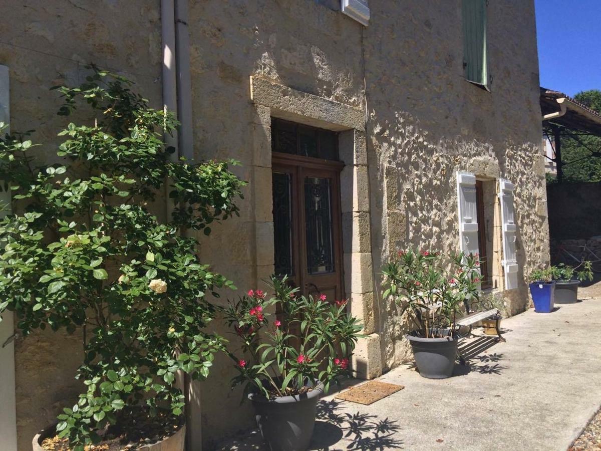 Au Garcin Bed and Breakfast La Romieu Exteriör bild